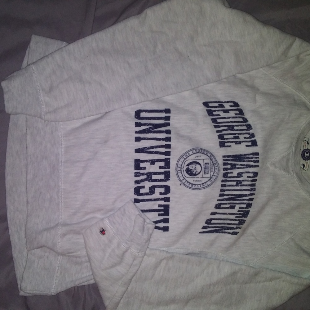 Female champion sweater